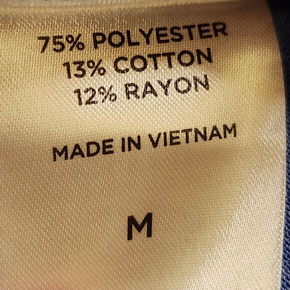 Sport-Tek Crossword Puzzle Shirt – Men’s Medium, Short Sleeve Tee, Word Game - Picture 3 of 3